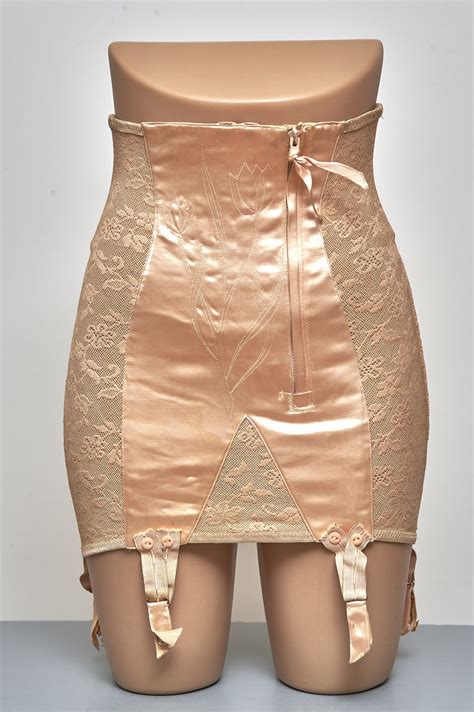 bra aunties|Aunties Vintage Girdle, Longline Bra and Silky Nylons